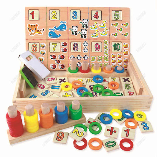 Wooden educational games 