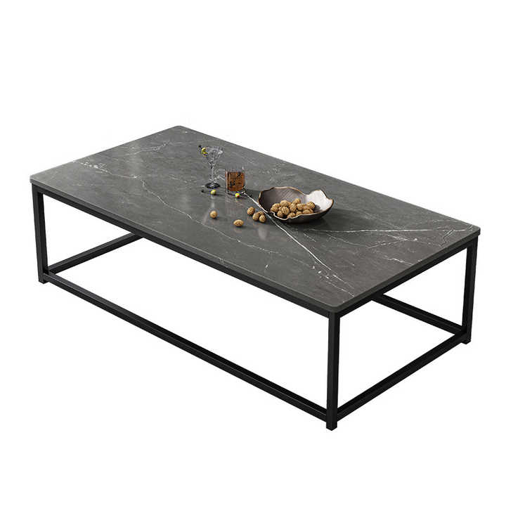 Coffee table for living room simple modern rock board small table 