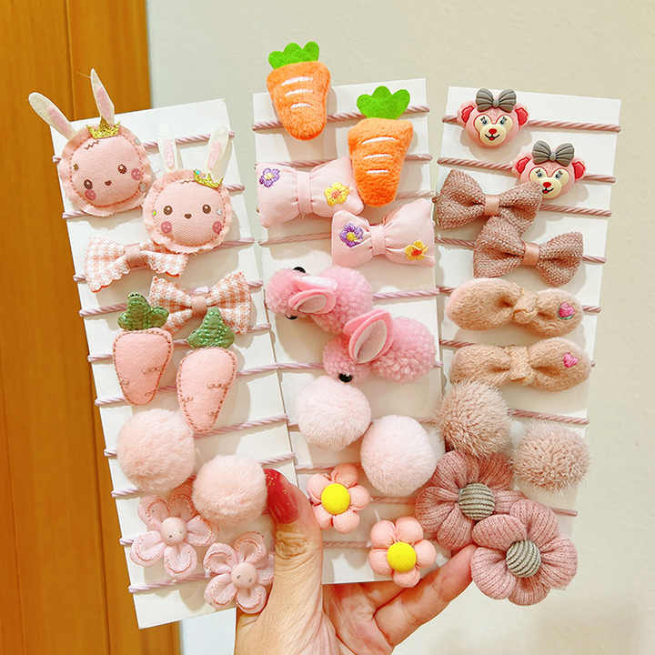 Children's accessories, hair accessories, set of hair ties 