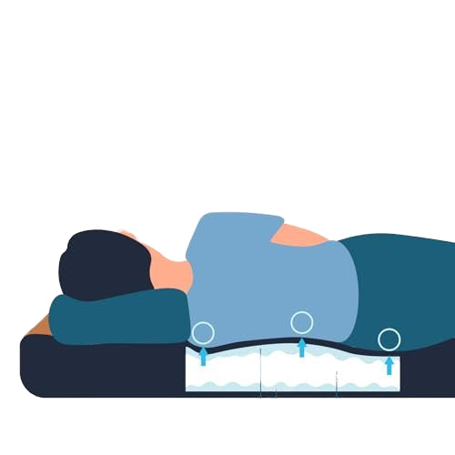 Portable Self-Inflating Pad Camping Mat Thick Solid Foam Outdoor Roll