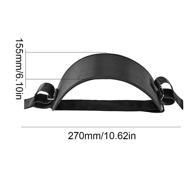 Hip thrust belt for bridge belt. 