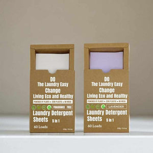 Detergent Sheets Eco Friendly Laundry 