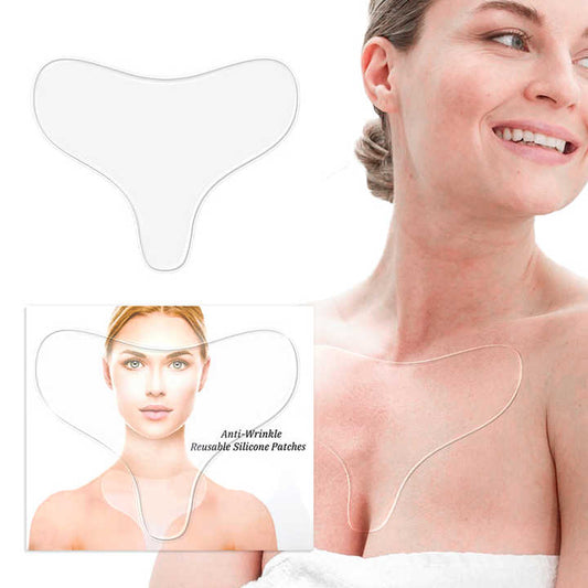 Anti-wrinkle chest patches 