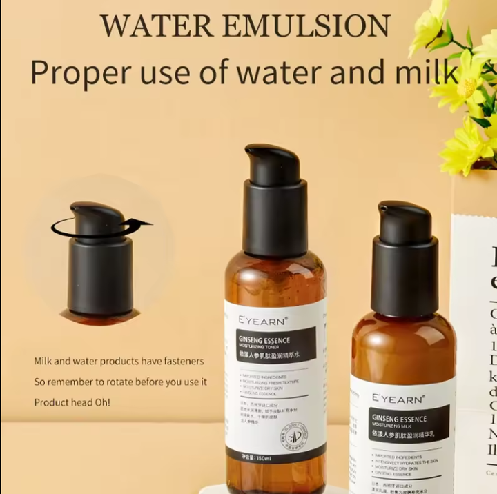 Routine Set Korean Red Ginseng Essential Nourishing Facial Care Set - Private Label Carnosine Skin Care Set