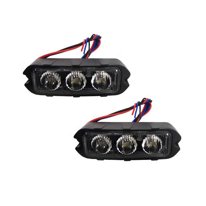 T3 LED Surface Mounted Emergency Warning Lights. 