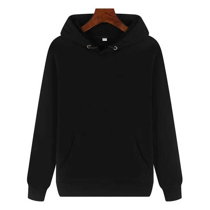 Hoodie Solid Color Men's Hoodies &amp; Sweatshirts .. Custom men's hoodie made of 100% cotton 