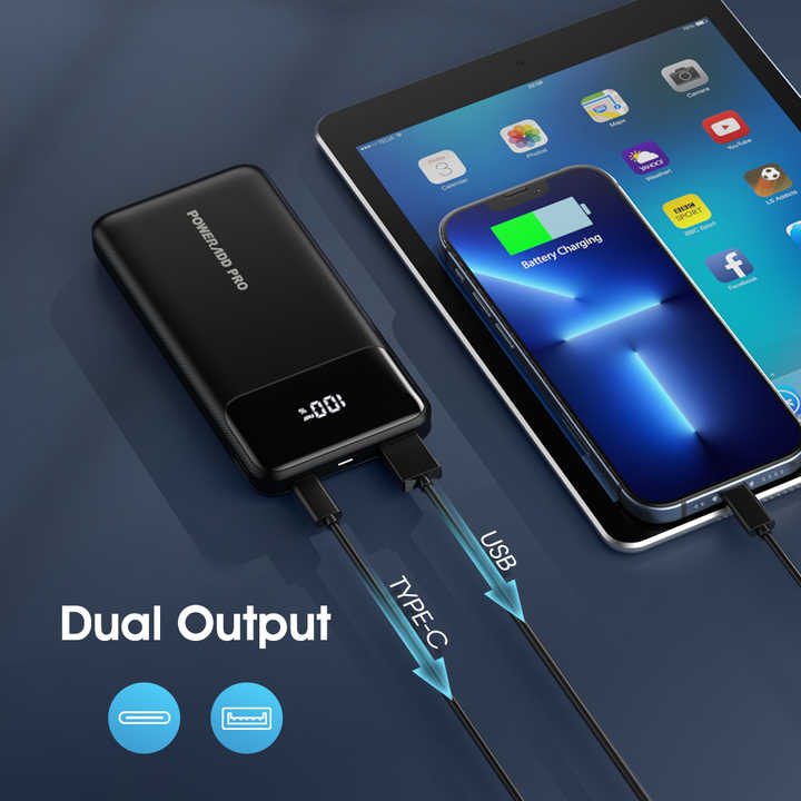 10000mAh Power Bank with Fast Charging 