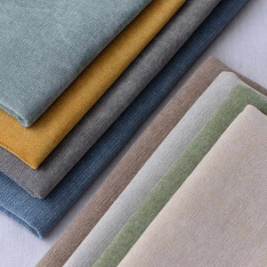 Hot Selling 24 Colors in Stock 280gsm Polyester Sofa Fabric 