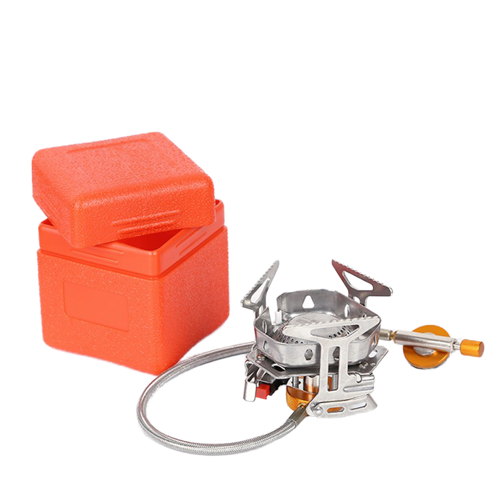 Portable Mini Outdoor Gas Stove, Windproof 
