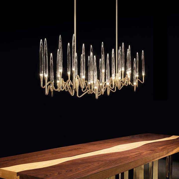 Luxury gold lamp lighting 