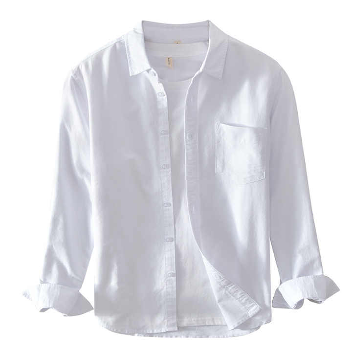 simple white men's shirts 