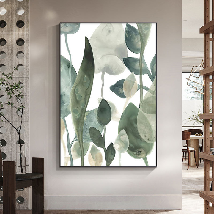 Green natural decor panel 
