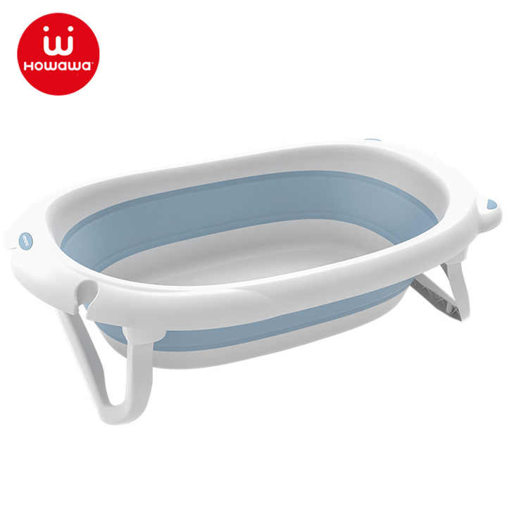 Hot Sale Newborn Foldable Plastic Body Wash Basin 