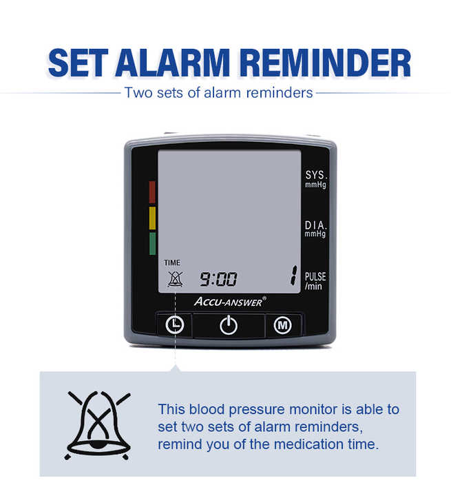 اجهزه طبيه مقياس ضغط الدم الرقمي الأوتوماتيكي المحمول