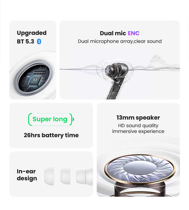 Wireless Earbuds with Bluetooth 