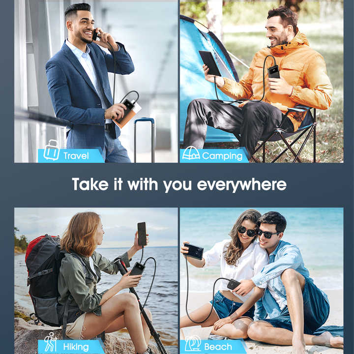 10000mAh Power Bank with Fast Charging 