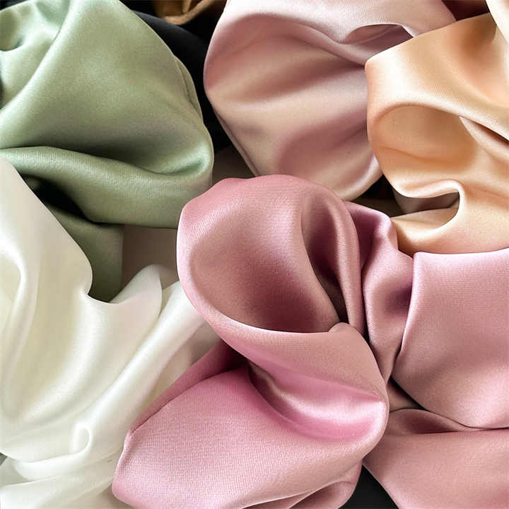 Hair Accessories for Women and Girls Silk Hair Ties 