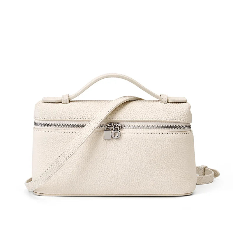 Classic Vintage Faux Leather Square Small Bag 