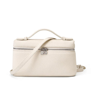 Classic Vintage Faux Leather Square Small Bag 