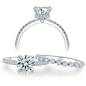 Moissanite ring 