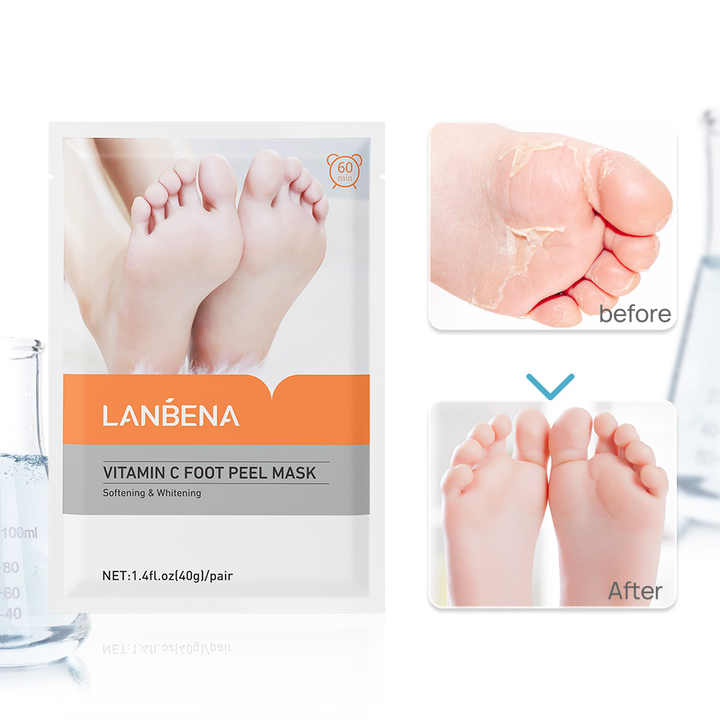LANBENA Vitamin C Foot Peel Mask 