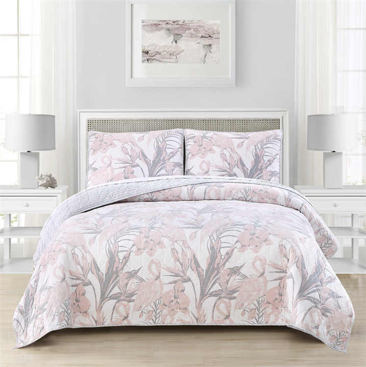 Aoyatex Microfiber Duvet Cover Set, 100% Polyester Custom Printed Duvet Cover Set 