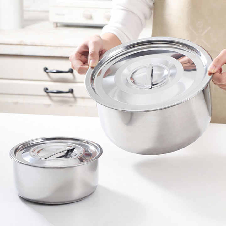 Stainless steel cooking sets 