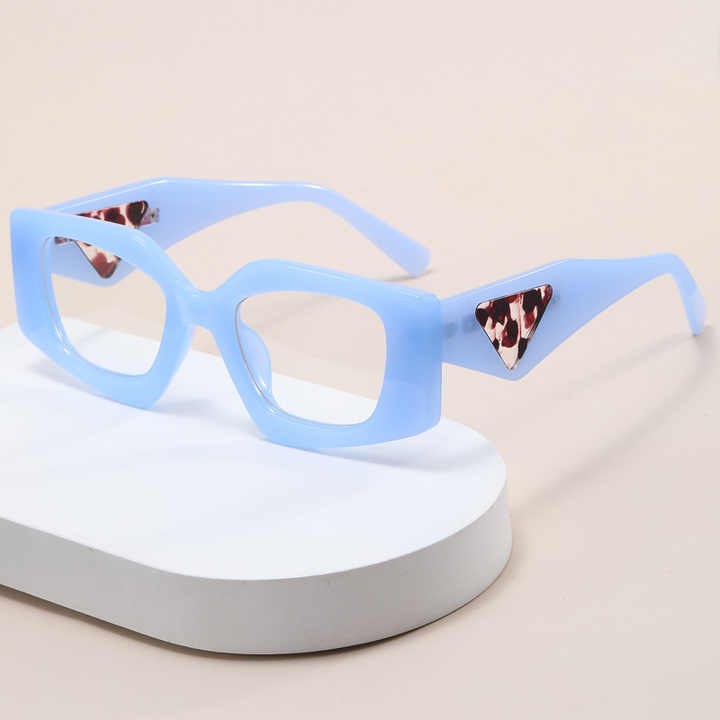 Irregular Polygon Glasses Women's 