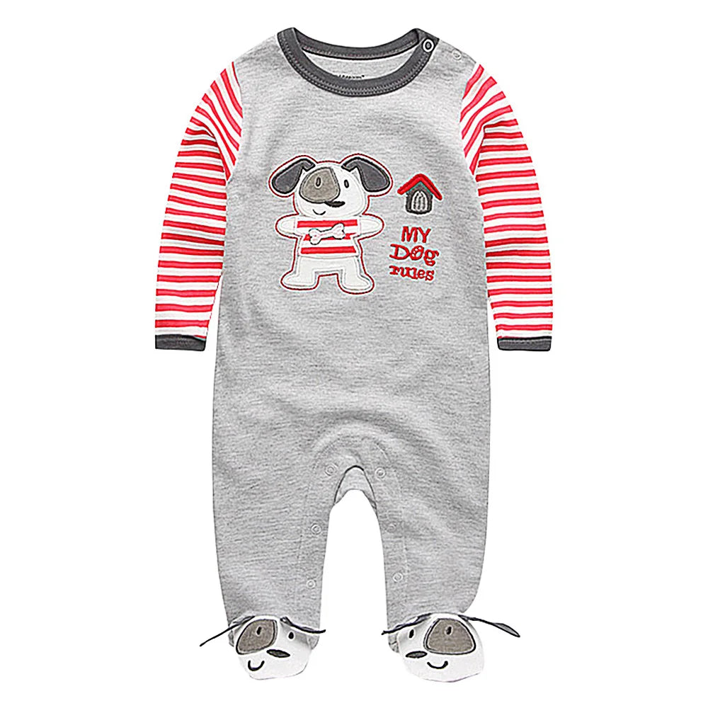Long sleeve baby romper