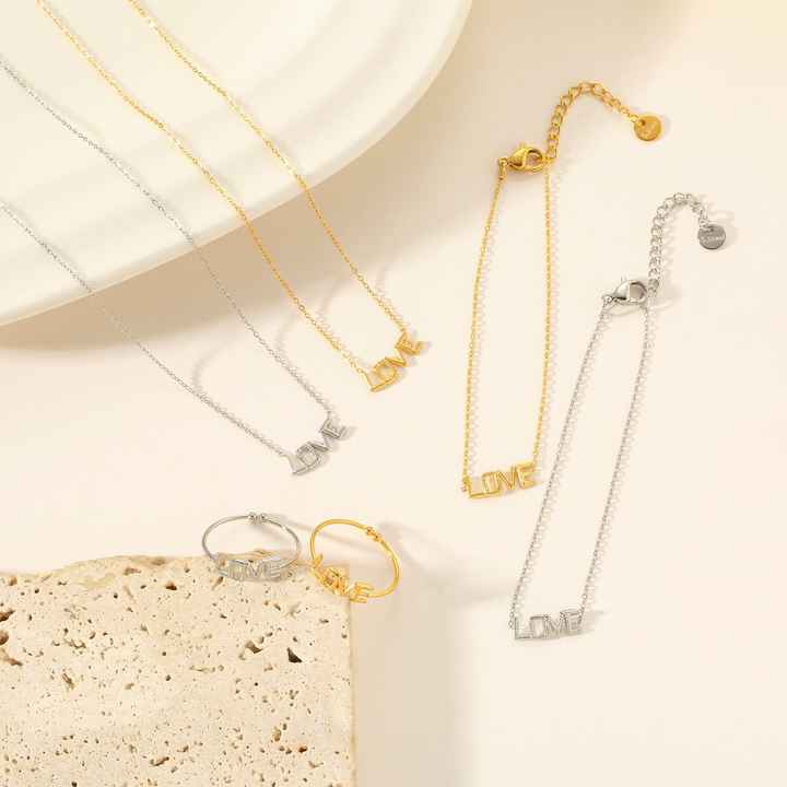 Dyola New Luxury Designer Brand Plated Stainless Steel Bracelet