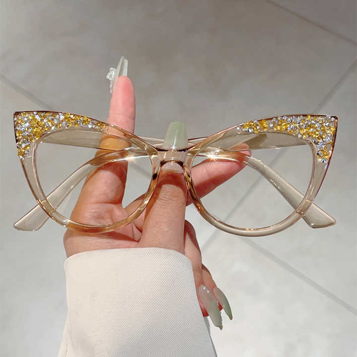 KAMMPT Fashion Cat Eye Multicolor Optical Frames
