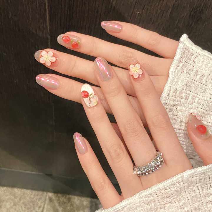 Acrylic nails - hand nails 
