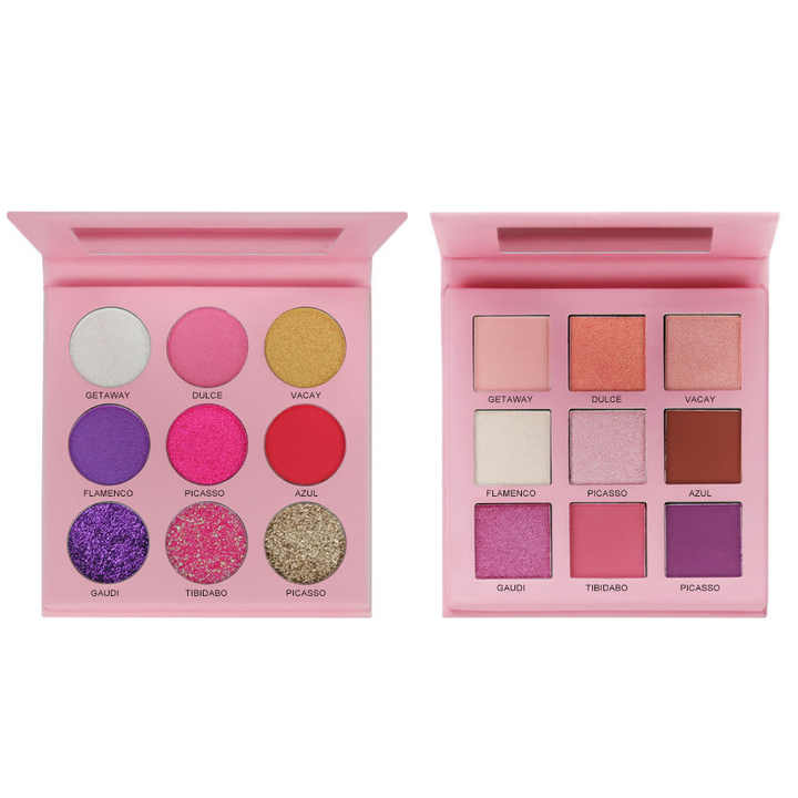 Face Makeup Multi Colors Eyeshadow Palette 