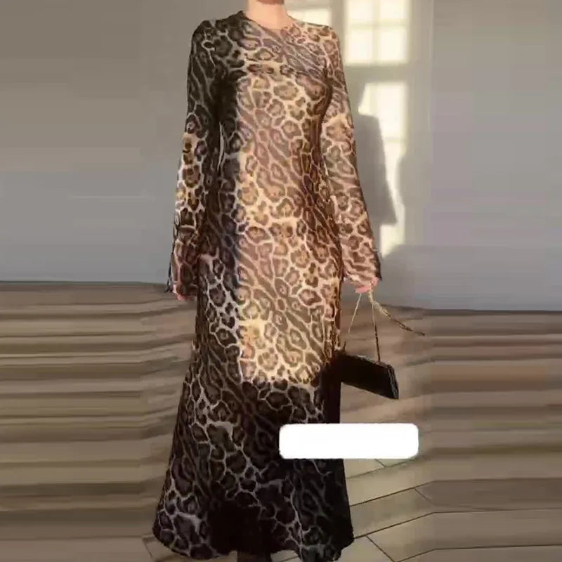 Luxury long evening dress 