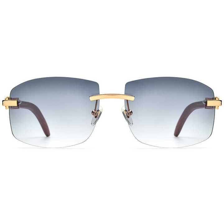 Rimless Square Sunglasses