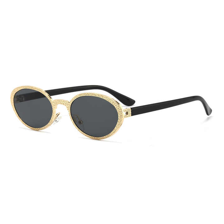 Sunglasses Gold Silve - Fashionable Women's Sunglasses 