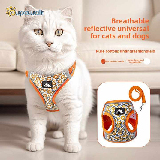 Summer Neoprene Pet Harness Breathable .Clothing 