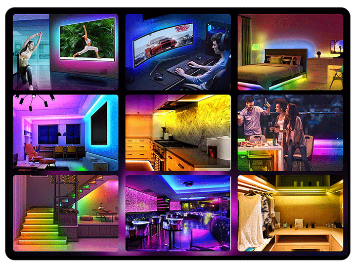 Variable colors along