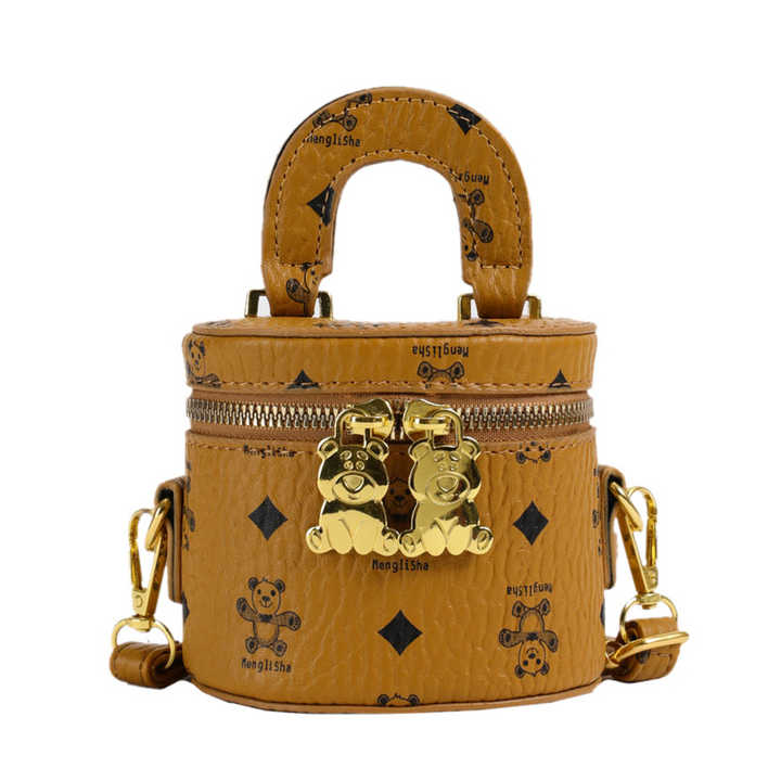 حقيبة دلو صغيرة لطيفة بتصميم ماركات مشهور