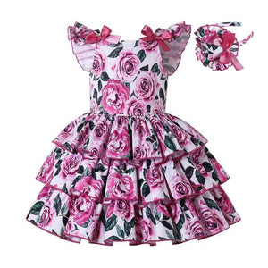 Dresses for Girl Clothes 1- 1PCS Luxury Princess Party Dresses 