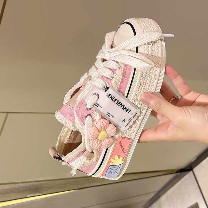 &nbsp;Summer Lace-up Breathable Shoes-حذاء الرياضه