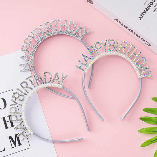 Korean Style Diamond Headband 