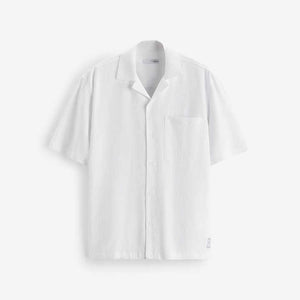 قمصان رجالي  أبيض قصير