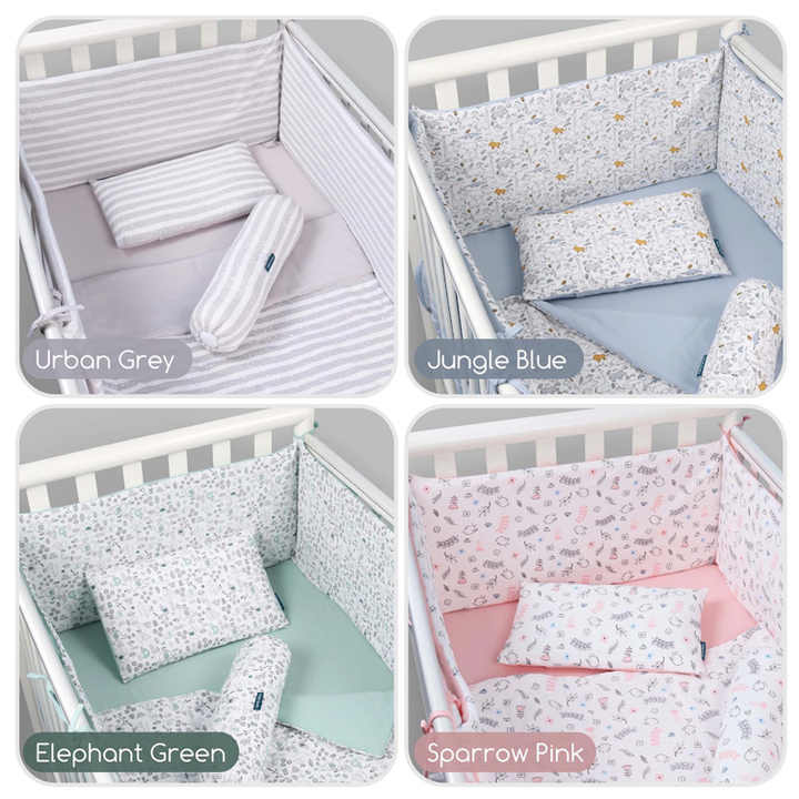 Jersey Cotton Soft Newborn Baby Bedding Set 