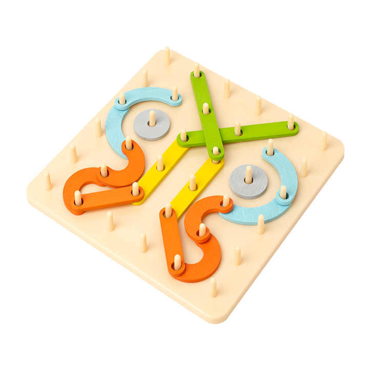 Creative Wooden Puzzle Toy for Toddlers, 