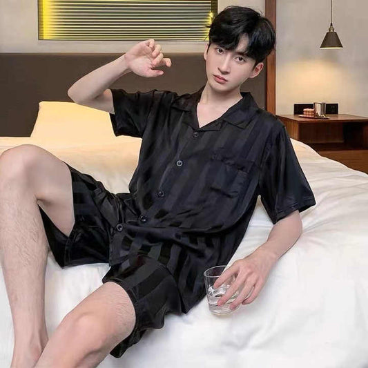 New men's summer pajamas 