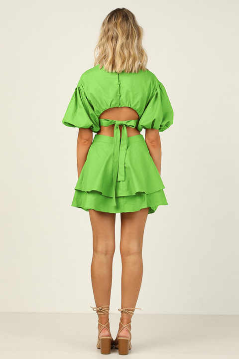 Short women's dress