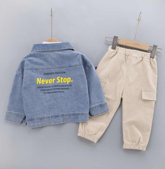 Boys' jeans clothing set 