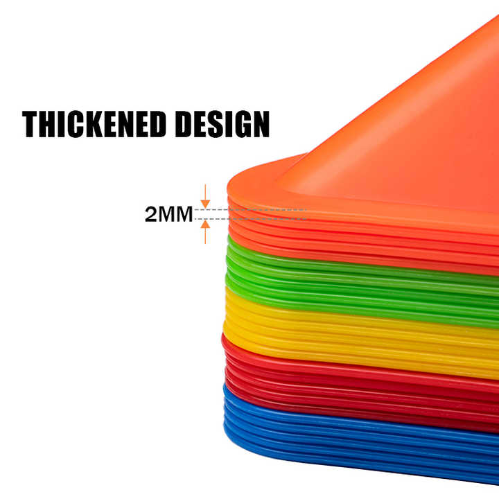 Multi-colored soft soccer ball 