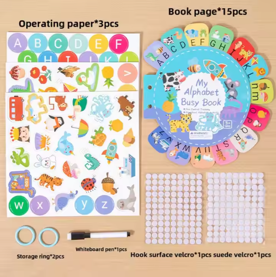 Busy Book for Early Learning for Kids 